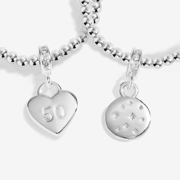 Joma Jewellery '50th Birthday' Linked Infinity Bracelets - Jewellery - Joma Jewellery - Bumbletree