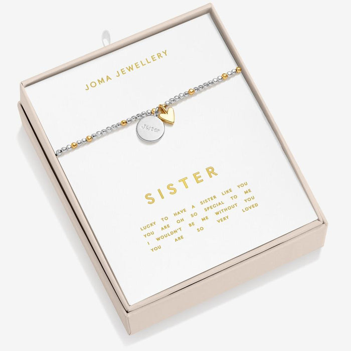 Joma Jewellery So Loved 'Sister' Bracelet - Jewellery - Joma Jewellery - Bumbletree