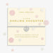 Joma Jewellery Confetti A Little 'Darling Daughter' Bracelet - Jewellery - Joma Jewellery - Bumbletree