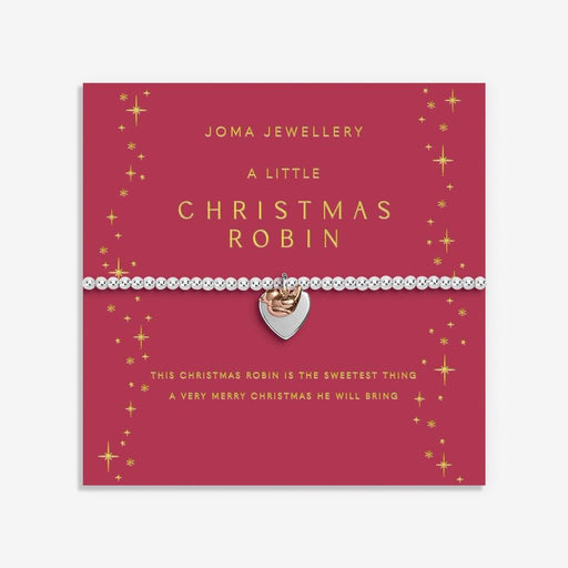 Joma Jewellery Christmas A Little 'Christmas Robin' Bracelet - Jewellery - Joma Jewellery - Bumbletree