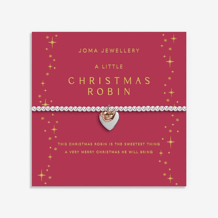 Joma Jewellery Christmas A Little 'Christmas Robin' Bracelet - Jewellery - Joma Jewellery - Bumbletree