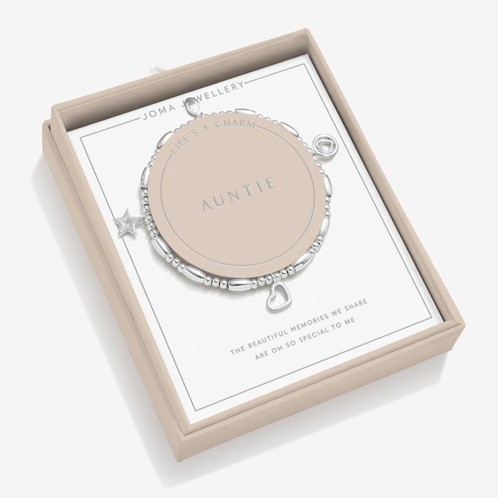 Joma Jewellery Life's A Charm 'Auntie' Bracelet - Jewellery - Joma Jewellery - Bumbletree