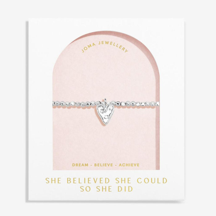 Joma Jewellery Dolce Vita 'She Believed She Could So She Did' Bracelet - Jewellery - Joma Jewellery - Bumbletree