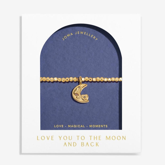 Joma Jewellery Dolce Vita 'Love You To The Moon & Back' Bracelet - Jewellery - Joma Jewellery - Bumbletree