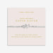 Joma Jewellery Forever Yours 'Happy Birthday Super Sister' Bracelet - Jewellery - Joma Jewellery - Bumbletree