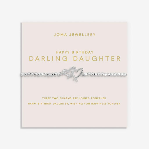 Joma Jewellery Forever Yours 'Happy Birthday Darling Daughter' Bracelet - Jewellery - Joma Jewellery - Bumbletree