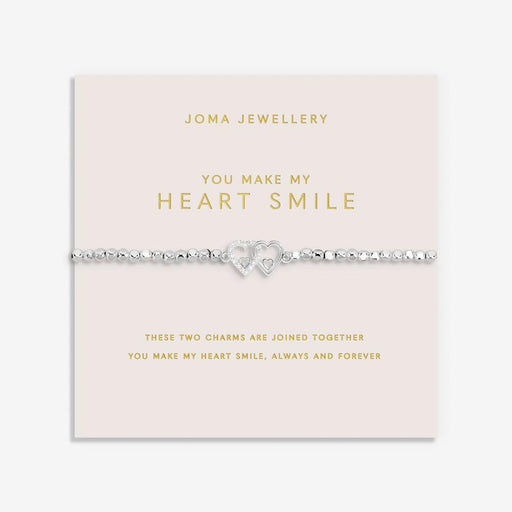 Joma Jewellery Forever Yours 'You Make My Heart Smile' Bracelet - Jewellery - Joma Jewellery - Bumbletree