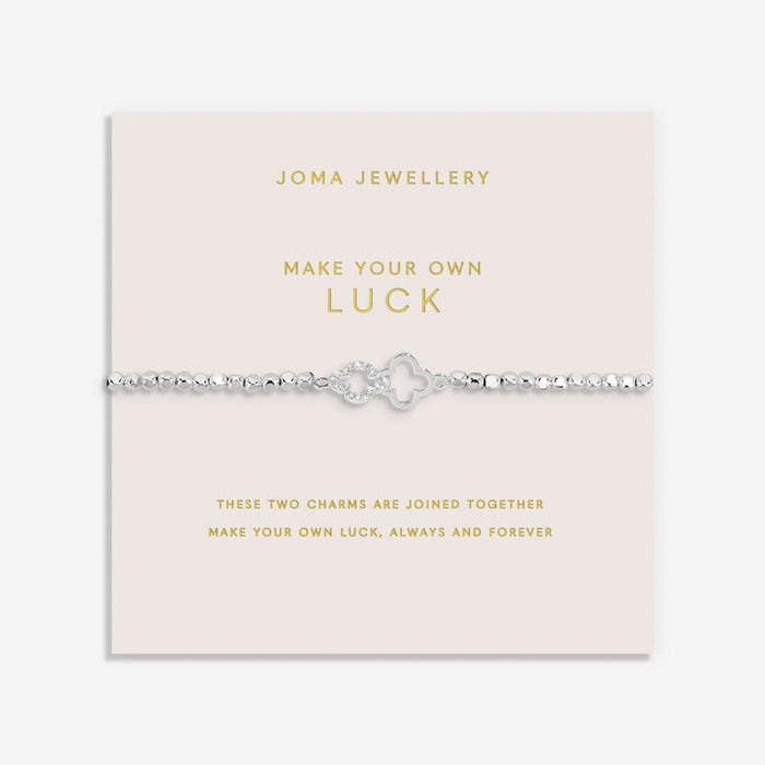 Joma Jewellery Forever Yours 'Make Your Own Luck' Bracelet - Jewellery - Joma Jewellery - Bumbletree
