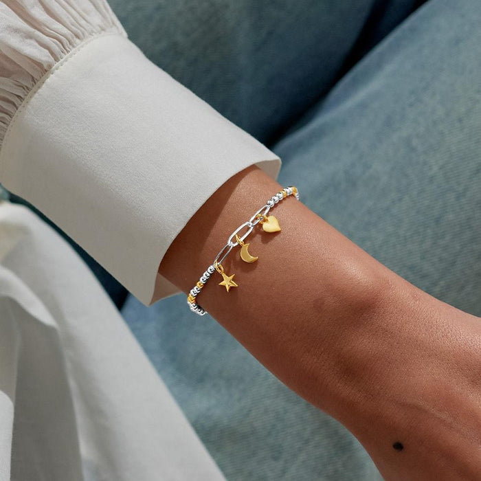 Joma Jewellery Bracelet Bar Celestial Charms Bracelet