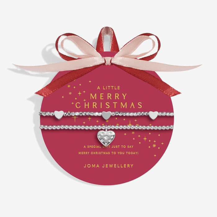 Joma Jewellery Bauble A Littles 'Merry Christmas' Set of 2 Bracelets - Jewellery - Joma Jewellery - Bumbletree