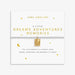 Joma Jewellery A Little 'Dreams Adventures Memories' Bracelet - Jewellery - Joma Jewellery - Bumbletree