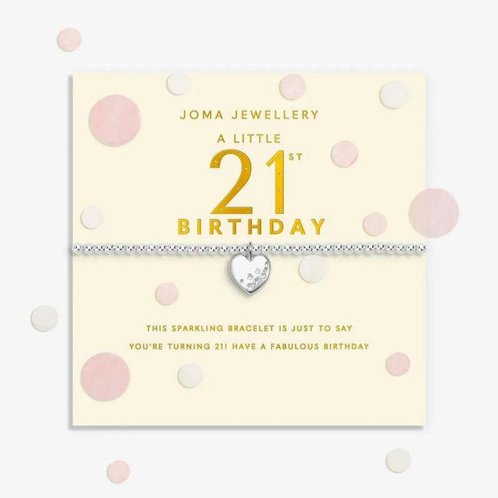Joma Jewellery Confetti A Little '21st Birthday' Bracelet - Jewellery - Joma Jewellery - Bumbletree
