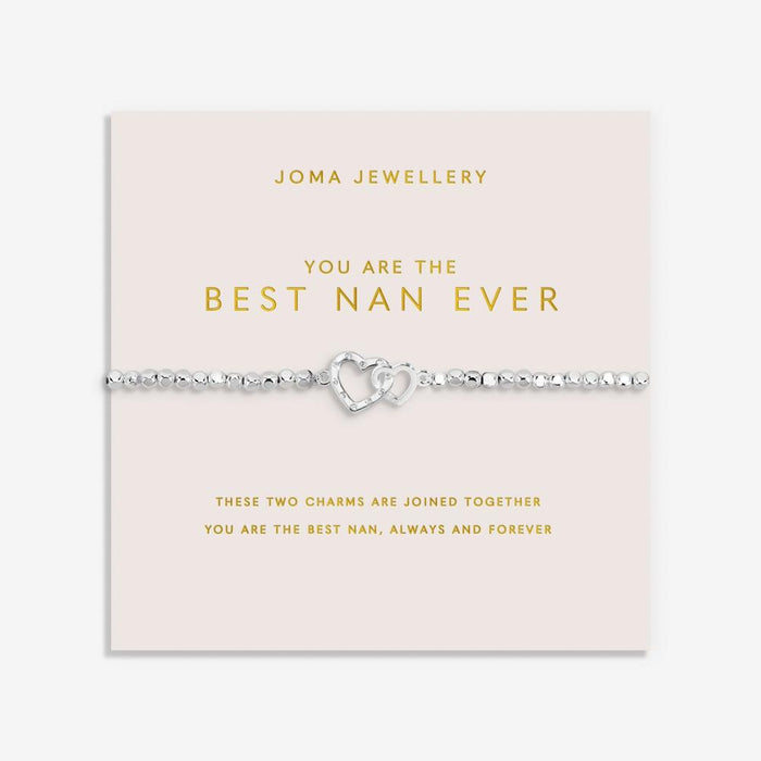 Joma Jewellery Forever Yours 'You Are The Best Nan Ever' Bracelet - Jewellery - Joma Jewellery - Bumbletree