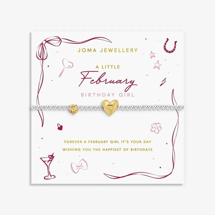 Joma Jewellery Birth Month A Little 'February' Bracelet - Jewellery - Joma Jewellery - Bumbletree