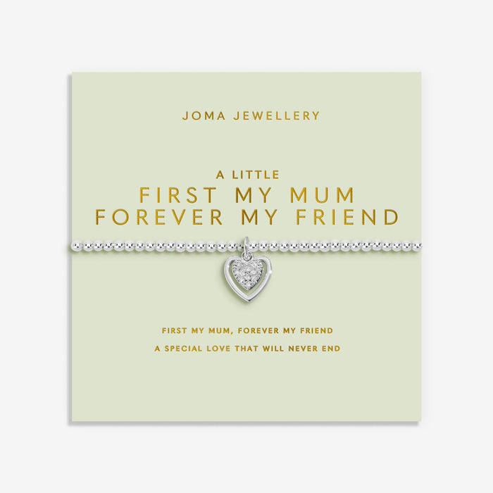Joma Jewellery A Little 'First My Mum Forever My Friend' Bracelet