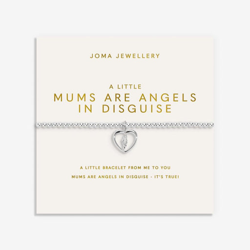 Joma Jewellery A Little 'Mums Are Angels In Disguise' Bracelet - Jewellery - Joma Jewellery - Bumbletree