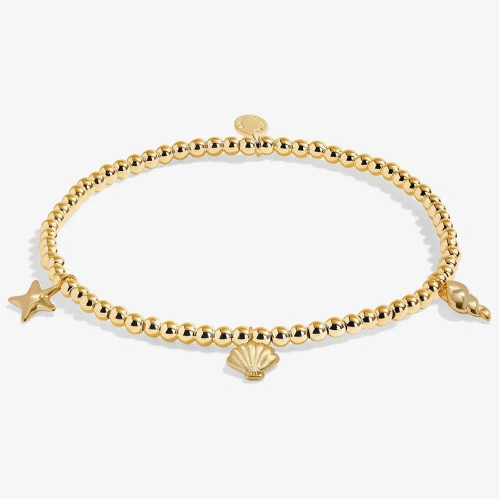 Joma Jewellery Shell Charms Gold Anklet - Jewellery - Joma Jewellery - Bumbletree
