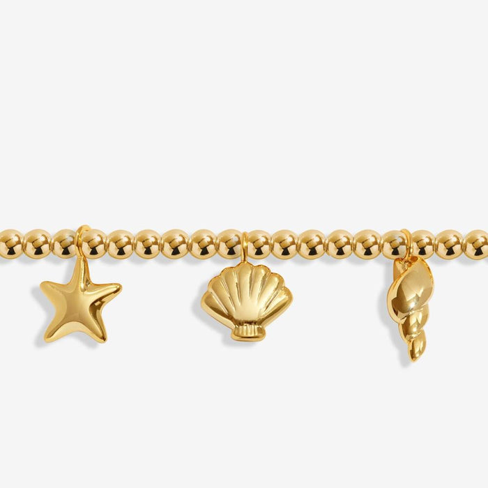 Joma Jewellery Shell Charms Gold Anklet - Jewellery - Joma Jewellery - Bumbletree