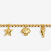 Joma Jewellery Shell Charms Gold Anklet - Jewellery - Joma Jewellery - Bumbletree