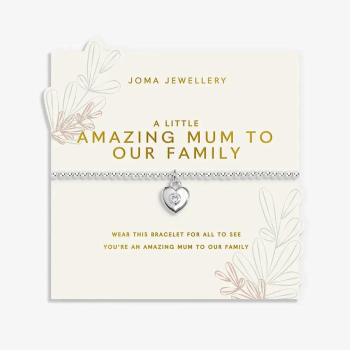 Joma Jewellery A Little 'Amazing Mum To Our Family' Bracelet - Jewellery - Joma Jewellery - Bumbletree