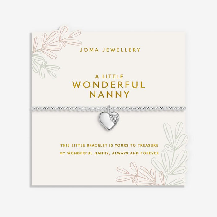 Joma Jewellery A Little 'Wonderful Nanny' Bracelet - Jewellery - Joma Jewellery - Bumbletree