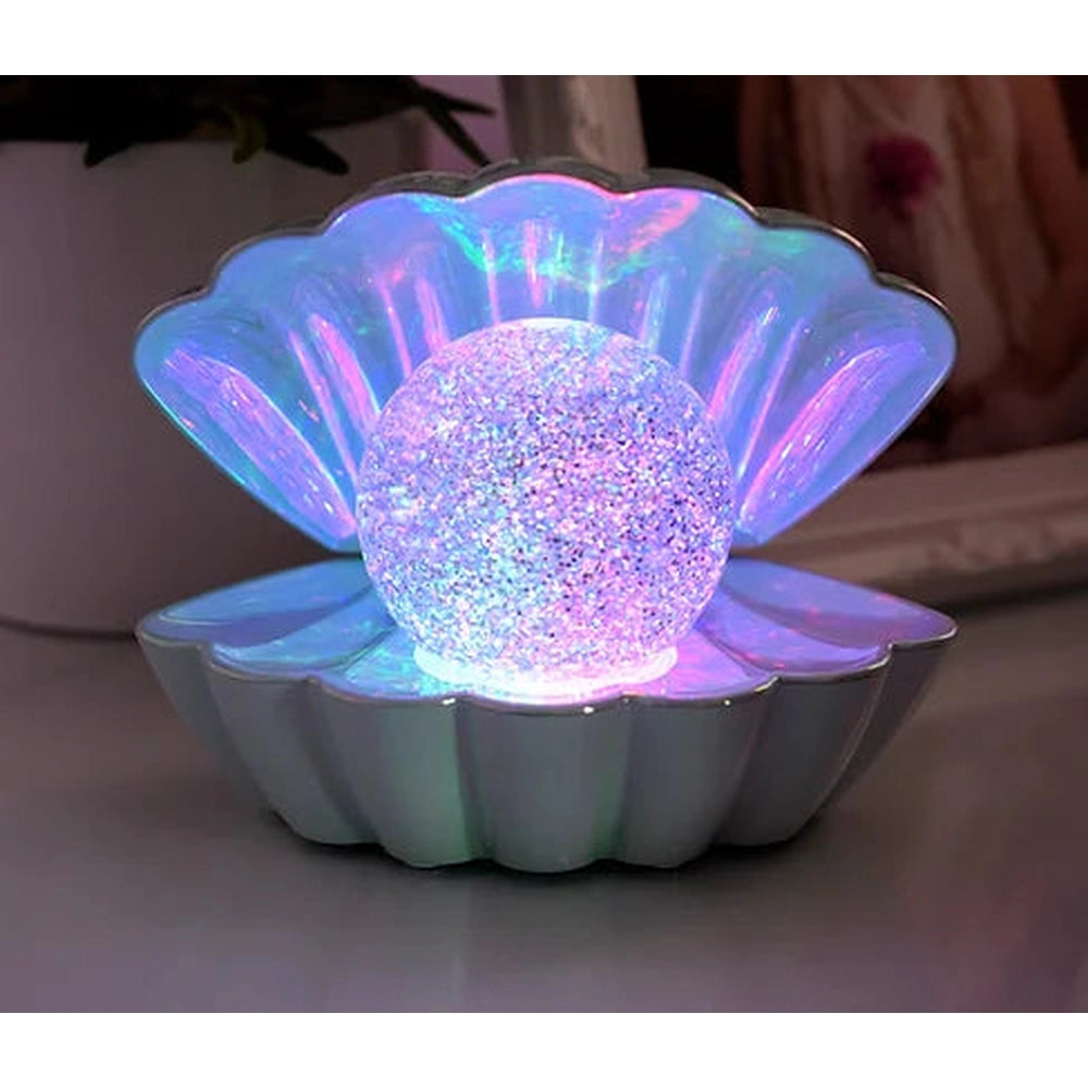 Sea Shell LED Colour Changing Mood Lamp - Mint Pearl– Bumbletree