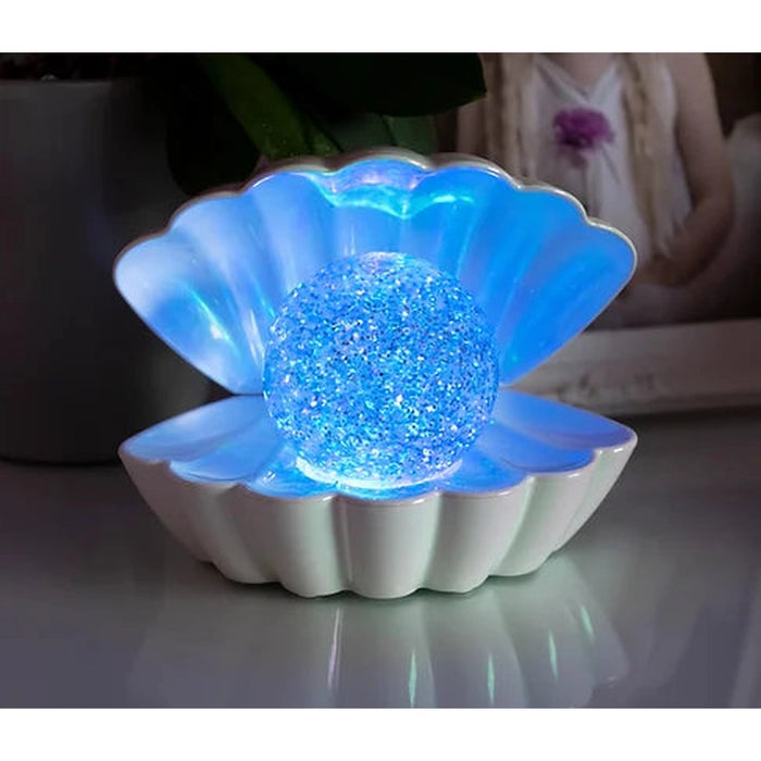 Sea Shell LED Colour Changing Mood Lamp - White Pearl– Bumbletree