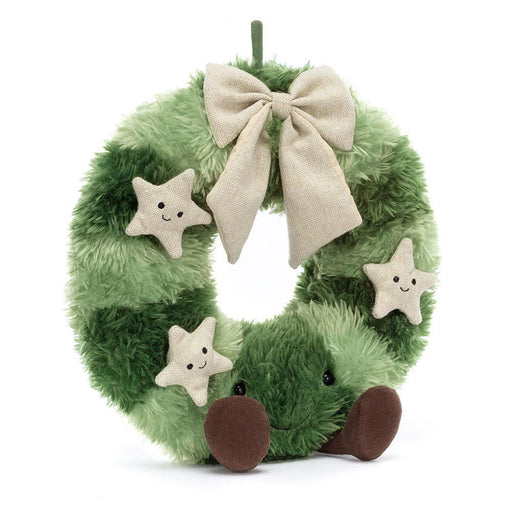 Jellycat Amuseables Nordic Spruce Wreath - Plush - Jellycat - Bumbletree