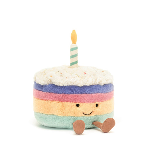 Jellycat Amuseable Rainbow Birthday Cake - Plush - Jellycat - Bumbletree