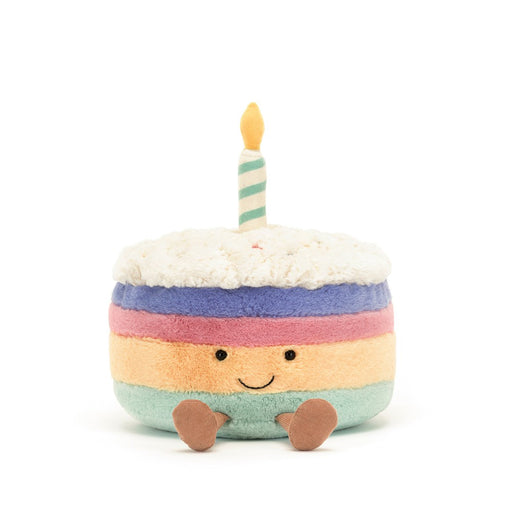 Jellycat Amuseable Rainbow Birthday Cake - Plush - Jellycat - Bumbletree