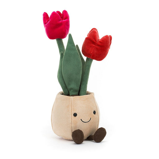 Jellycat Amuseable Tulip Pot - Plush - Jellycat - Bumbletree