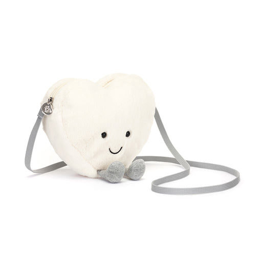 Jellycat Amuseable Cream Heart Bag - Plush - Jellycat - Bumbletree