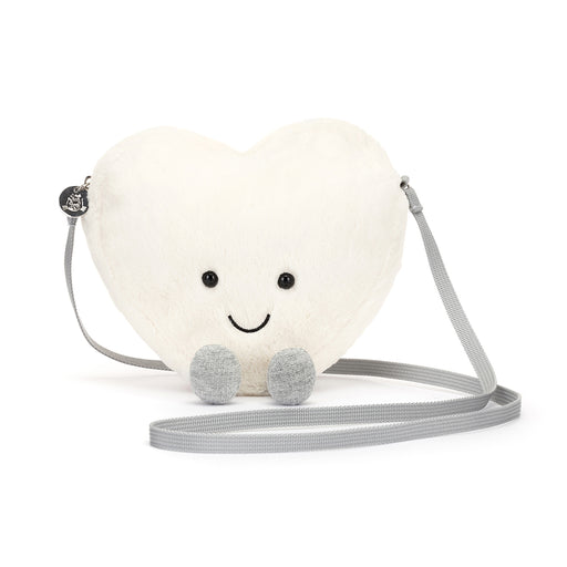 Jellycat Amuseable Cream Heart Bag - Plush - Jellycat - Bumbletree