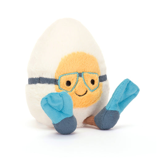 Jellycat Amuseable Boiled Egg Scuba - Plush - Jellycat - Bumbletree