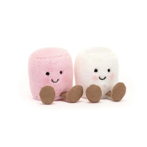Jellycat Amuseable Pink And White Marshmallows - Plush - Jellycat - Bumbletree