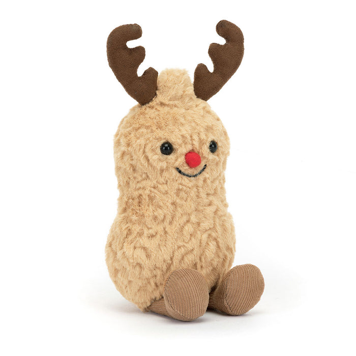 Jellycat Amuseable Peanut Reindeer - Plush - Jellycat - Bumbletree