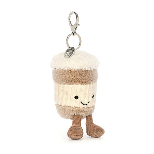 Jellycat Amuseable Coffee-To-Go Bag Charm - Plush - Jellycat - Bumbletree