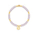 Life Charms 'Thinking Of You' Purple Crystal Affirmation Bracelet - Jewellery - Life Charms - Bumbletree