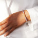 Life Charms 'Thinking Of You' Purple Crystal Affirmation Bracelet - Jewellery - Life Charms - Bumbletree