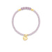 Life Charms 'Happy Birthday Bestie' Purple Crystal Affirmation Bracelet - Jewellery - Life Charms - Bumbletree
