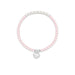 Life Charms 'Happy Birthday Bestie' Pink Crystal Affirmation Bracelet - Jewellery - Life Charms - Bumbletree