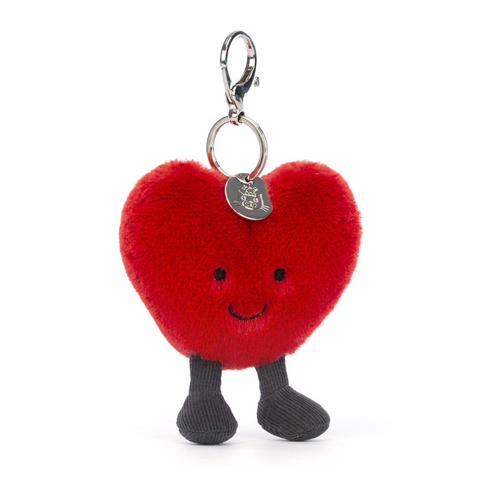 Jellycat Amuseable Heart Bag Charm - Plush - Jellycat - Bumbletree