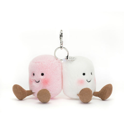 Jellycat Amuseable Pair Of Marshmallows Bag Charm - Plush - Jellycat - Bumbletree