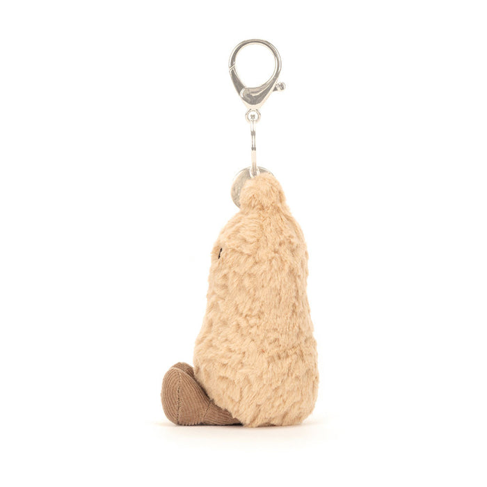 Jellycat Amuseable Peanut Bag Charm - Plush - Jellycat - Bumbletree