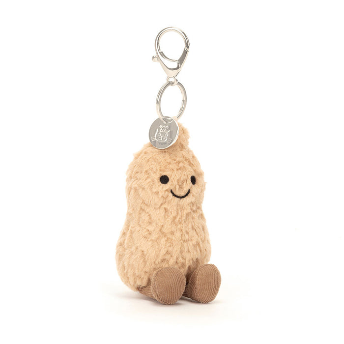 Jellycat Amuseable Peanut Bag Charm - Plush - Jellycat - Bumbletree