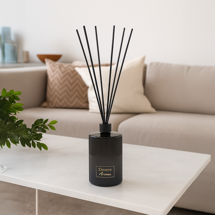 Desire Amber & Sandalwood Reed Diffuser - 2000ml - Home Fragrance - Bumbletree - Bumbletree