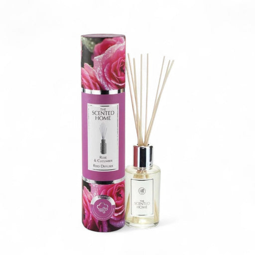 Ashleigh & Burwood: Reed Diffuser - Rose & Cucumber 150ml - Home Fragrance - Ashleigh & Burwood - Bumbletree