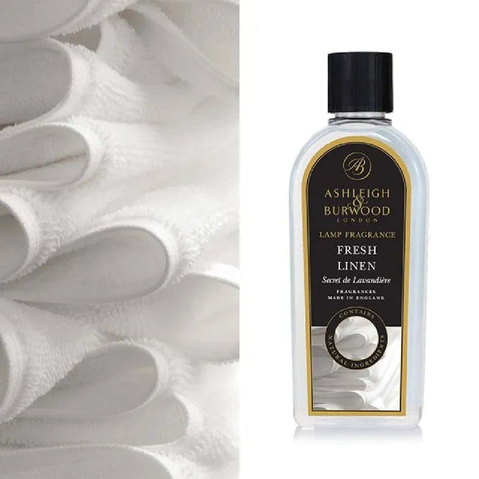 Ashleigh & Burwood: Lamp Fragrance - Fresh Linen 500Ml - Home Fragrance - Ashleigh & Burwood - Bumbletree