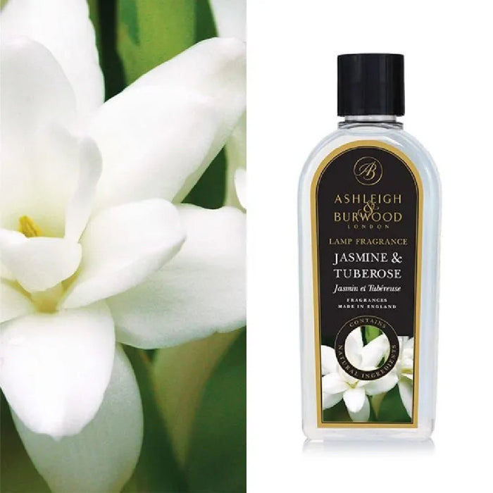 Ashleigh & Burwood: Lamp Fragrance - Jasmine & Tuberose 500Ml - Home Fragrance - Ashleigh & Burwood - Bumbletree
