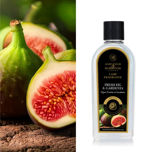 Ashleigh & Burwood: Lamp Fragrance - Fresh Fig & Gardenia 500ML - Home Fragrance - Ashleigh & Burwood - Bumbletree